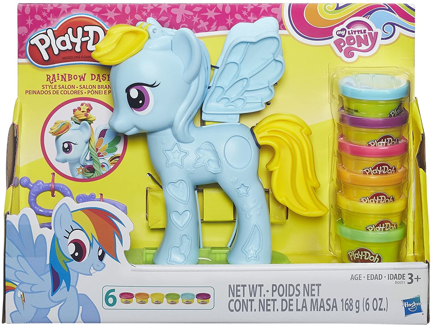 Ciastolina Salon Fryzjerski Rainbow Dash Play Doh B0011 Megadyskont Pl