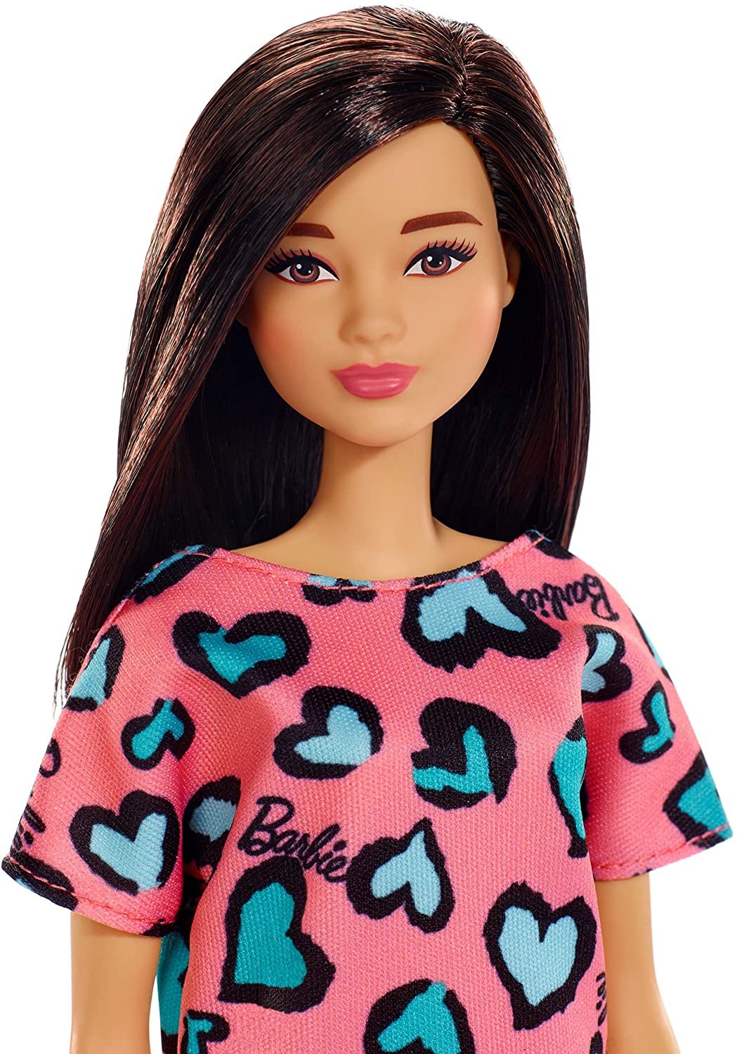 Lalka Barbie - Brunetka - Różową sukienka - Mattel - GHW46 - MegaDyskont.pl