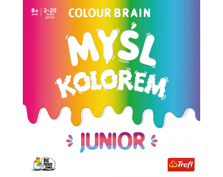 Gra familijna - Myśl kolorem Junior - Colour Brain - Trefl - 01763