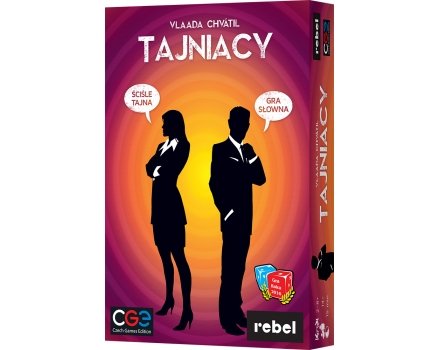 Tajniacy - gra imprezowa towarzyska - Rebel - 105956