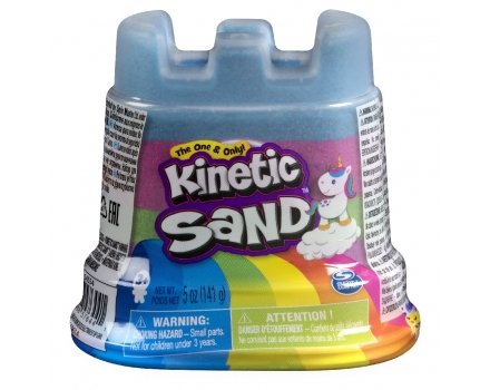Tęczowy zamek - piasek kinetyczny - Kinetic Sand - Spin Master - 6054549