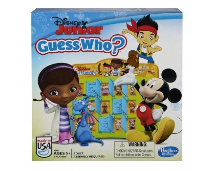 Zgadnij Kto To? Junior z Postaciami Disney'a - Hasbro Gaming - A5881